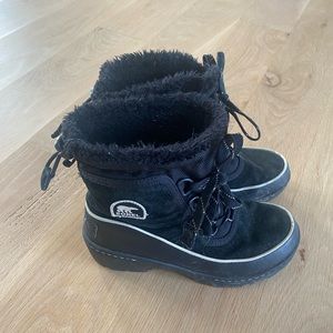 Sorel Kids Black Boots